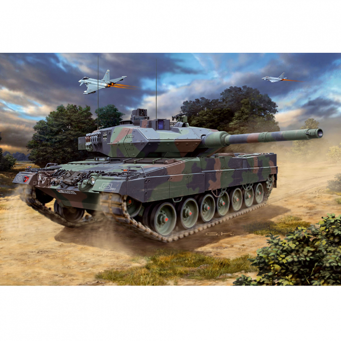 Char Leopard 2A6/A6M, "Model Set" - REVELL 63180 - 1/72