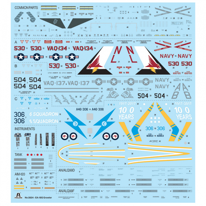 Chasseur EA-18G Growler - ITALERI 2824 - 1/48