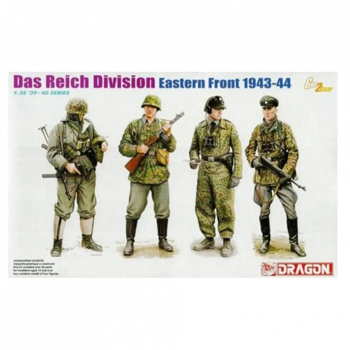 Division Das Reich, Front de l'EST 1943-44 - DRAGON 6706 - 1/35