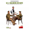 Soldats Américains au Café - MINIART 35406 - 1/35