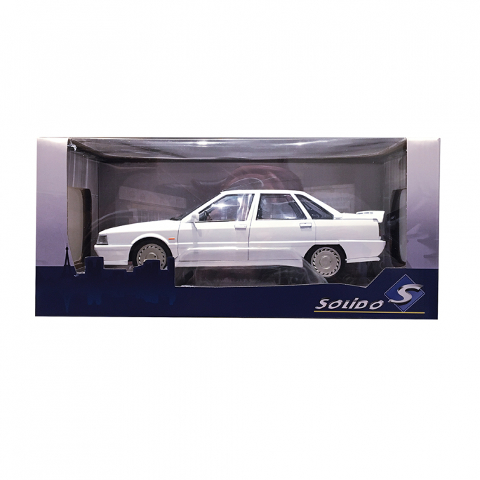 Renault 21 Turbo Ph 1, 1988, Blanc Glacier - SOLIDO S1807705 - 1/18