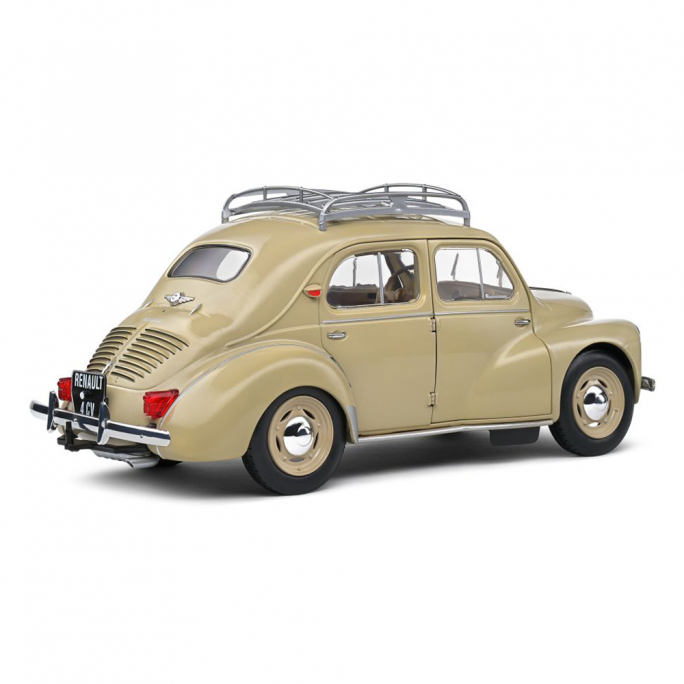 Renault 4cv, Beige Tourterelle, 1956 - SOLIDO S1806605 - 1/18