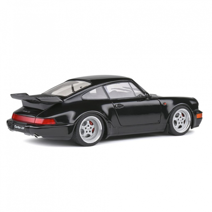 Porsche 964 Turbo, Noire "Bad Boys" 1990 - SOLIDO S1803404 - 1/18