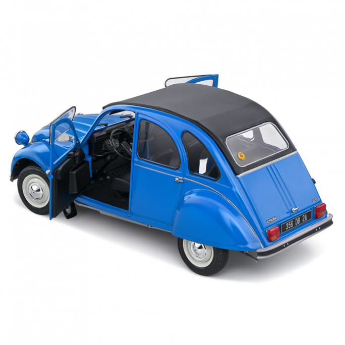 Citroën 2 CV 6, Bleu Pétrole, 1982 - SOLIDO S1805026 - 1/18