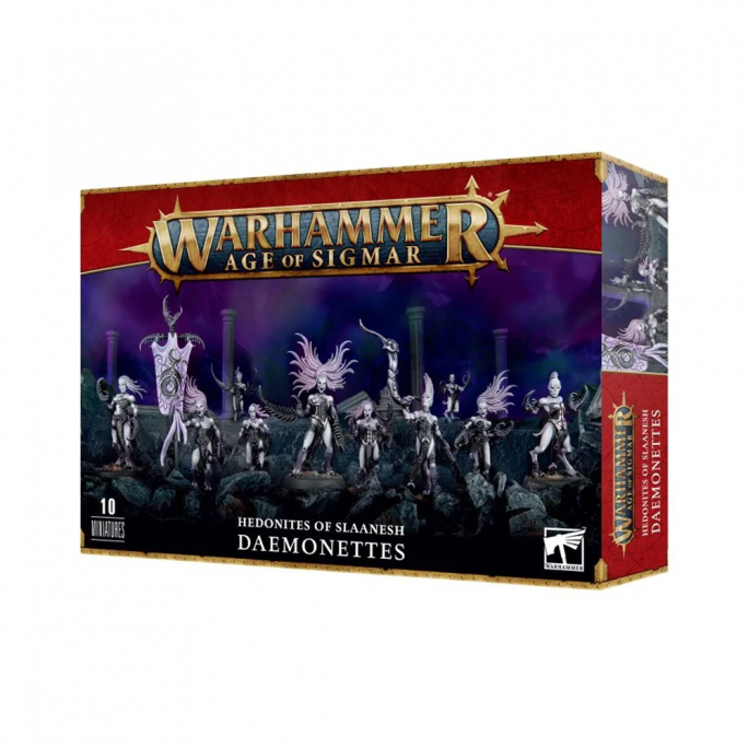 Warhammer Age of Sigmar Hedonites of Slaanesh Daemonettes - WARHAMMER 97-09