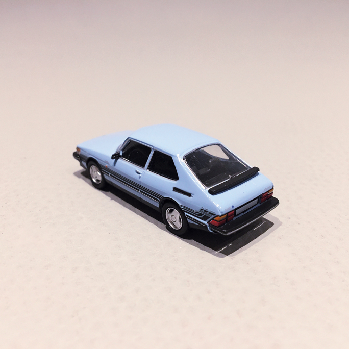 SAAB 900 Turbo Bleu Ciel - PCX870650 - HO 1/87