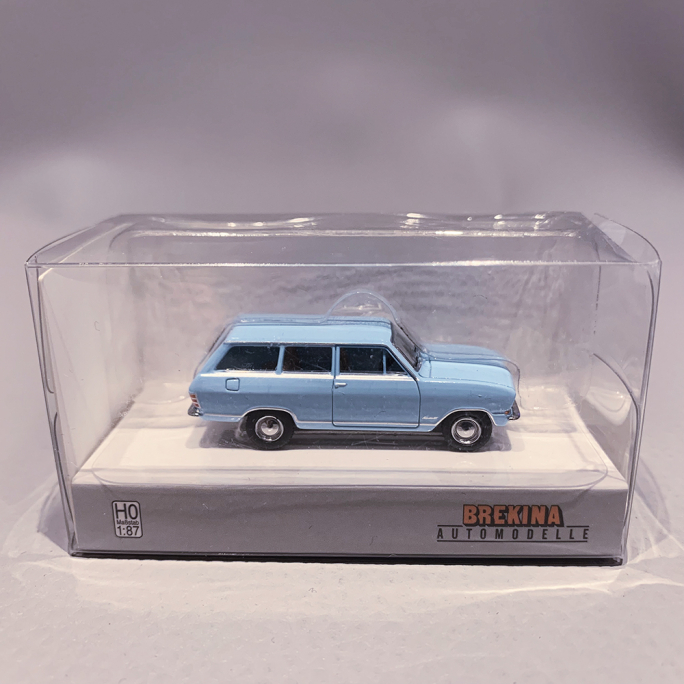 Opel Kadett B Break "Caravan" Bleu Ciel - BREKINA 20430 - 1/87