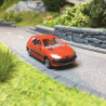 Peugeot 206 5p avec conducteur, Rouge - SAI 1632 - 1/87