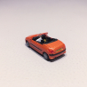 Peugeot 206 CC, Orange Métal, avec personnages - SAI 1633 - 1/87