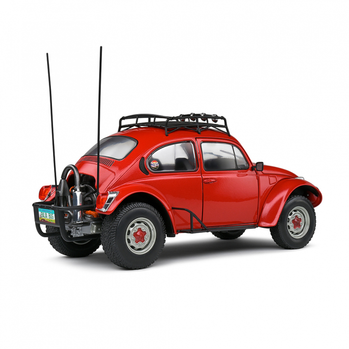 Coccinelle "Baja Bug", Rouge pailleté, 1976 - SOLIDO S1809602 - 1/18