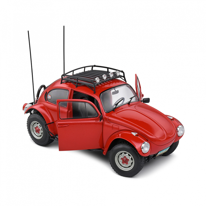 Coccinelle "Baja Bug", Rouge pailleté, 1976 - SOLIDO S1809602 - 1/18