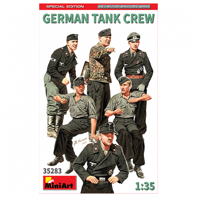 Equipage de Chars Allemand, Ed. Spéciale - MINIART 35283 - 1/35