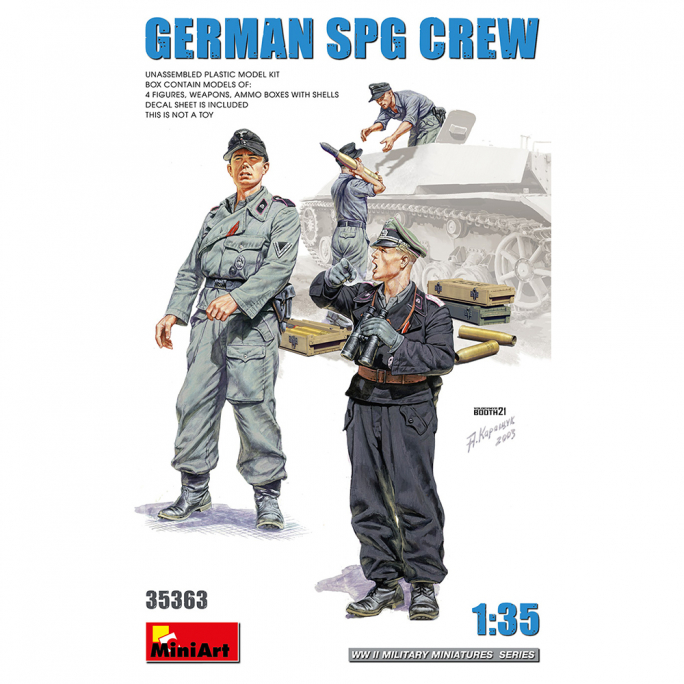 Equipage Allemand du SPG - MINIART 35363 - 1/35