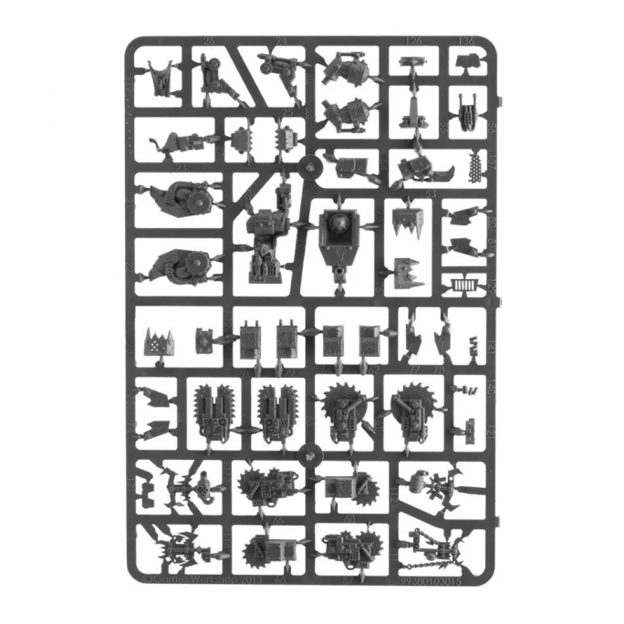 Warhammer 40,000 : Orks Meganobz - WARHAMMER 50-08