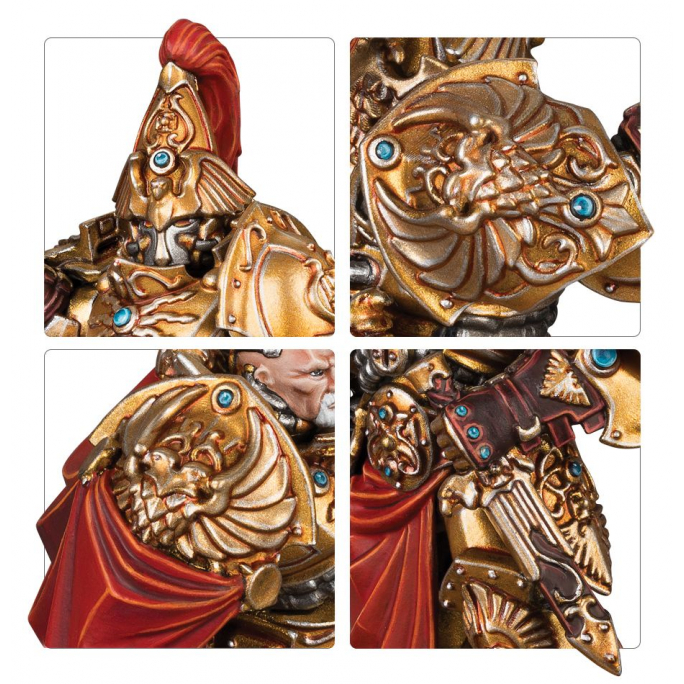 Warhammer 40,000 : Adeptus Custodes Custodian Guard Squad - WARHAMMER 01-07