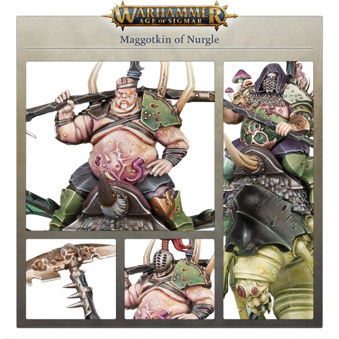 Warhammer Age of Sigmar : Avant-garde: Putrescents de Nurgle - WARHAMMER 70-01