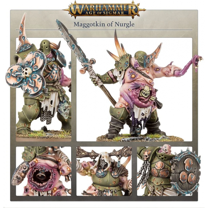 Warhammer Age of Sigmar : Avant-garde: Putrescents de Nurgle - WARHAMMER 70-01