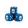 Cube de 20 dés Bleu - WARHAMMER 65-36 B