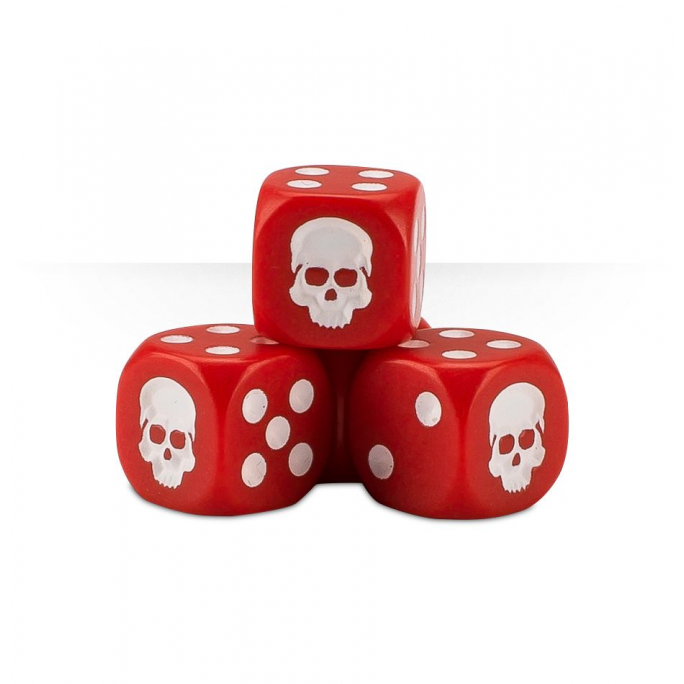 Cube de 20 dés Rouges - WARHAMMER 65-36 R