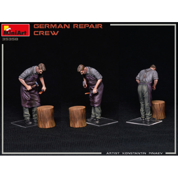 Equipe de Réparateurs Allemand - MINIART 35358 - 1/35