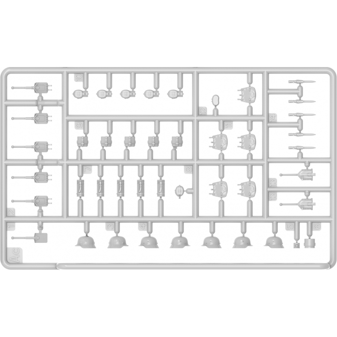 Conducteurs de chars allemands, Uniforme d'Hiver 44-45 - MINIART 35370 - 1/35