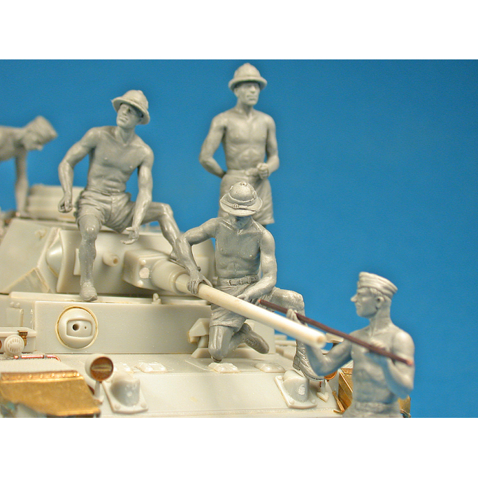 Equipage de Char Allemand, Afrika Korps - MINIART 35278 - 1/35