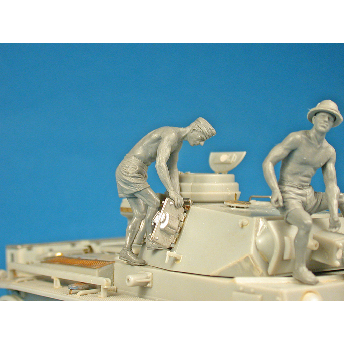 Equipage de Char Allemand, Afrika Korps - MINIART 35278 - 1/35