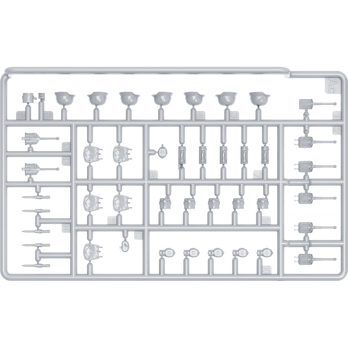 Conducteurs de chars Allemands, SET 1 - MINIART 35376 - 1/35