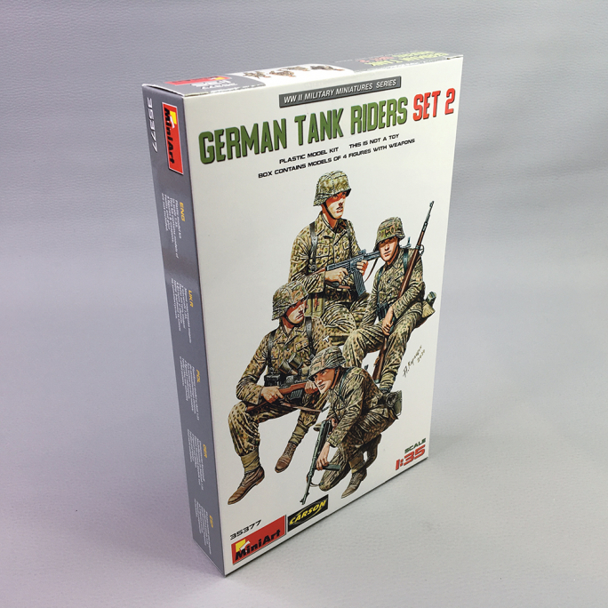 Conducteurs de chars Allemands, SET 2 - MINIART 35377 - 1/35