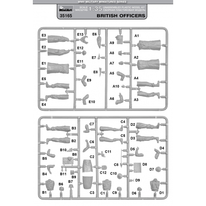 Officiers Britanniques - MINIART 35165 - 1/35