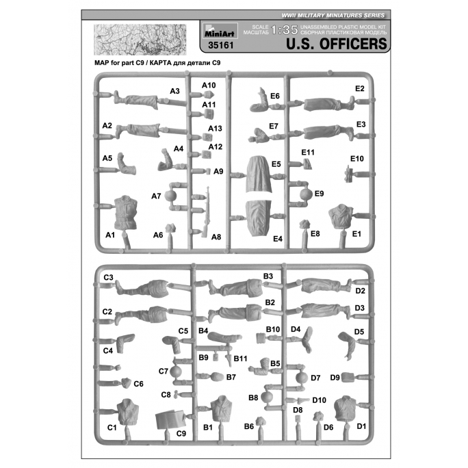 Officiers Américains - MINIART 35161 - 1/35