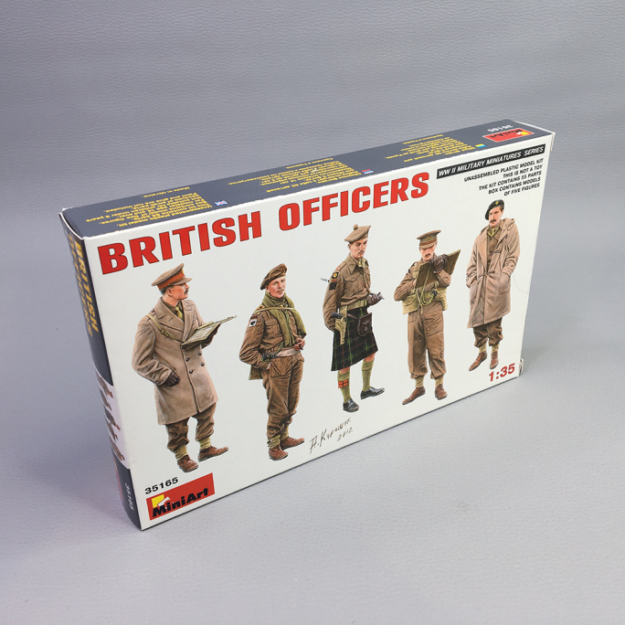 Officiers Britanniques - MINIART 35165 - 1/35