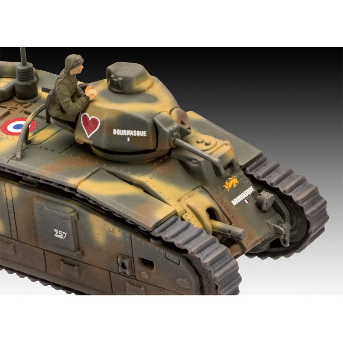 Char B1 bis Renault FT.17  - 1/76 - REVELL 3278