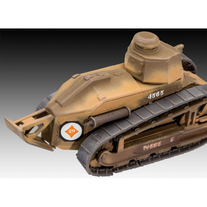 Char B1 bis Renault FT.17  - 1/76 - REVELL 3278