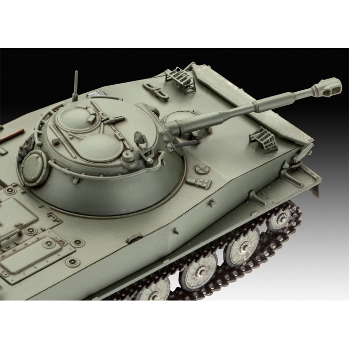 Char / Tank Amphibie Soviétique PT-76 - REVELL 3314 - 1/72