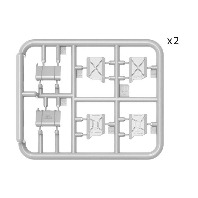 Soldats Allemand avec des Jerrycans - MINIART 35286 - 1/35