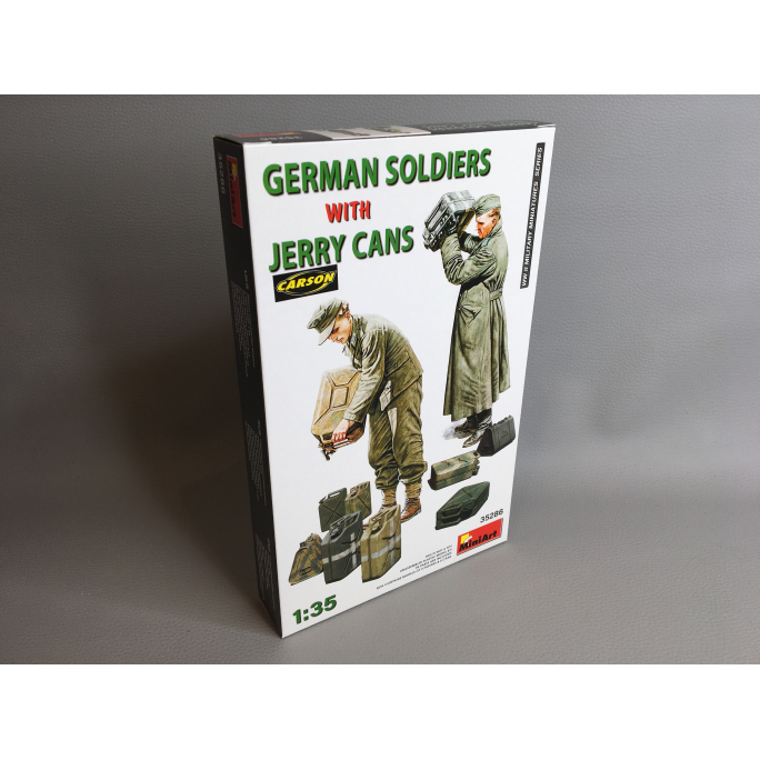 Soldats Allemand avec des Jerrycans - MINIART 35286 - 1/35