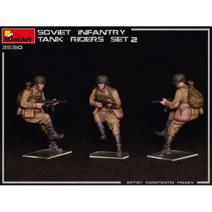 Infanterie Soviétique de char Set 2 - MINIART 35310 - 1/35