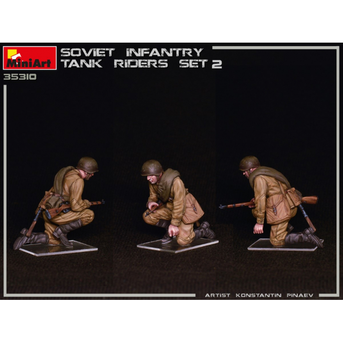 Infanterie Soviétique de char Set 2 - MINIART 35310 - 1/35