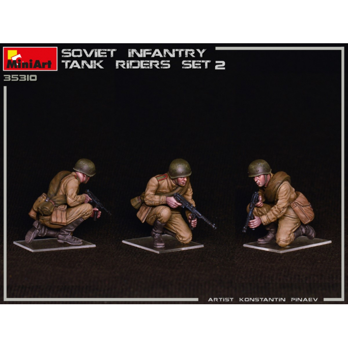 Infanterie Soviétique de char Set 2 - MINIART 35310 - 1/35