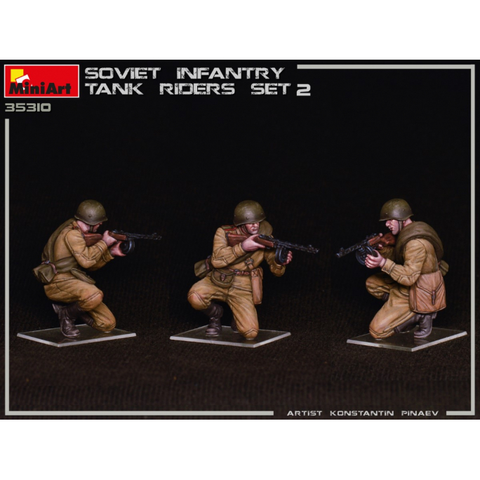 Infanterie Soviétique de char Set 2 - MINIART 35310 - 1/35