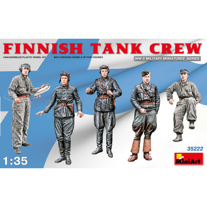 Equipage de char Finlandais - MINIART 35222 - 1/35