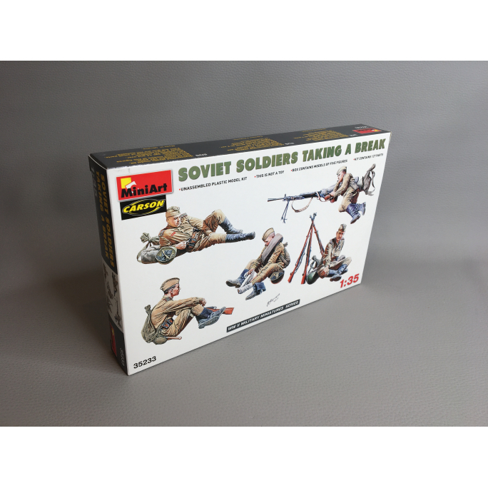 Soldats Soviétiques en pause - MINIART 35233 - 1/35