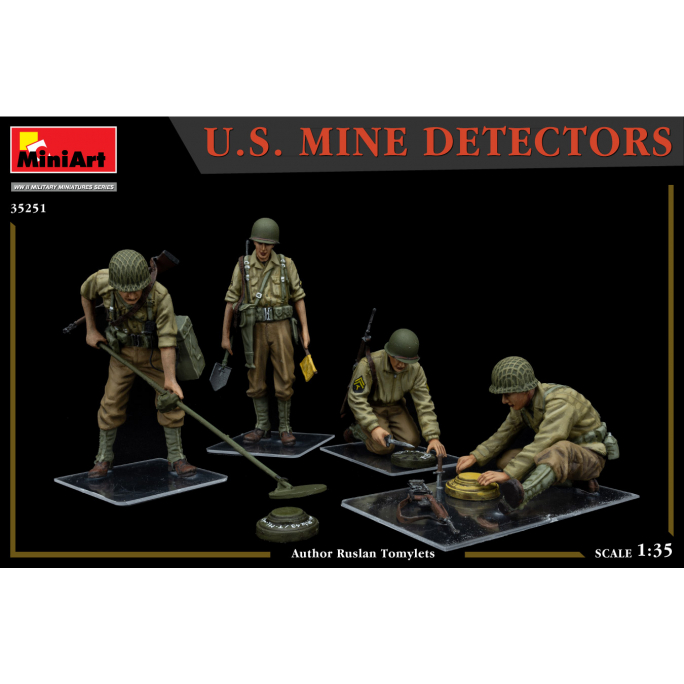 Détecteurs de mines, Américains - MINIART 35251 - 1/35