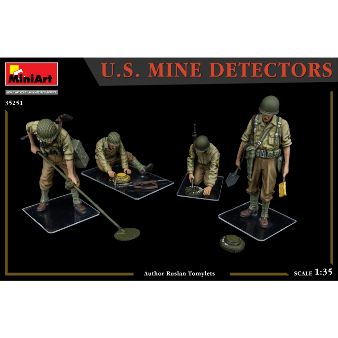 Détecteurs de mines, Américains - MINIART 35251 - 1/35