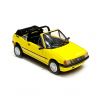 Peugeot 205 CT cabriolet jaune Genêt - SAI 6322 - 1/87