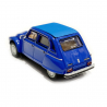 Citroën Dyane 6, capote fermée bleu myosotis - SAI / Brekina 7611 - 1/87