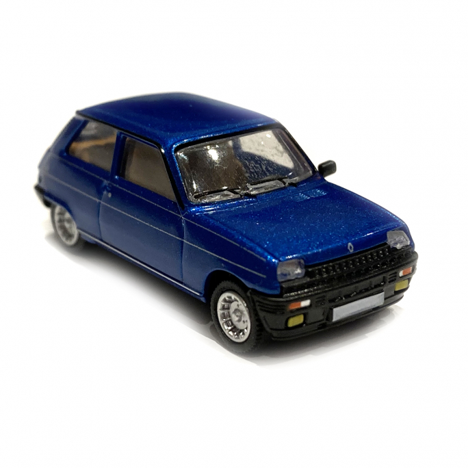 Renault 5 Alpine turbo bleue 1982 - SAI / PCX87 7226 - 1/87