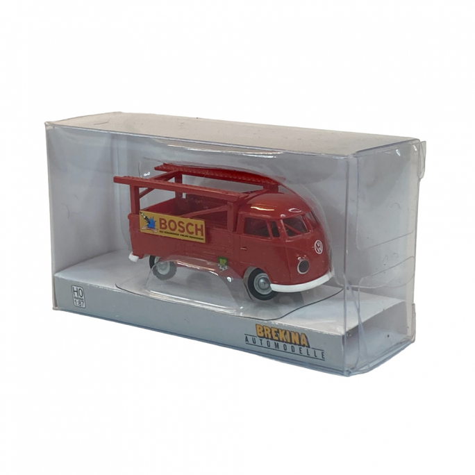 Volkswagen T1b combi, Renntransporter "Bosch", rouge - Brekina 32866- 1/87