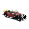 Mercedes Benz 770 K cabriolet, bordeaux / noir - Brekina 21051 - 1/87